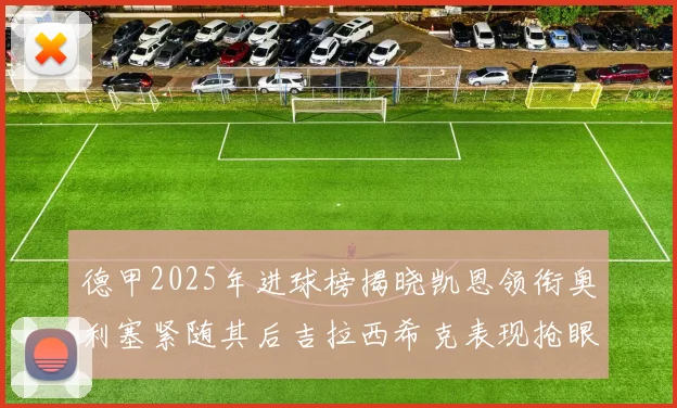 德甲2025年进球榜揭晓凯恩领衔奥利塞紧随其后吉拉西希克表现抢眼